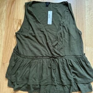 Green J. Crew top